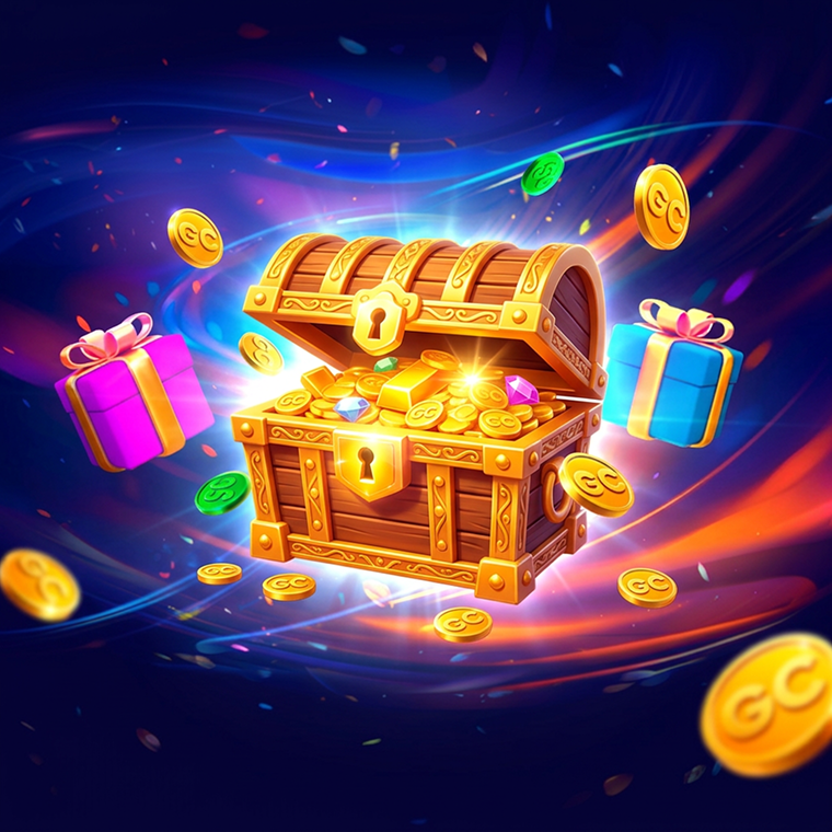 Welcome coin stack