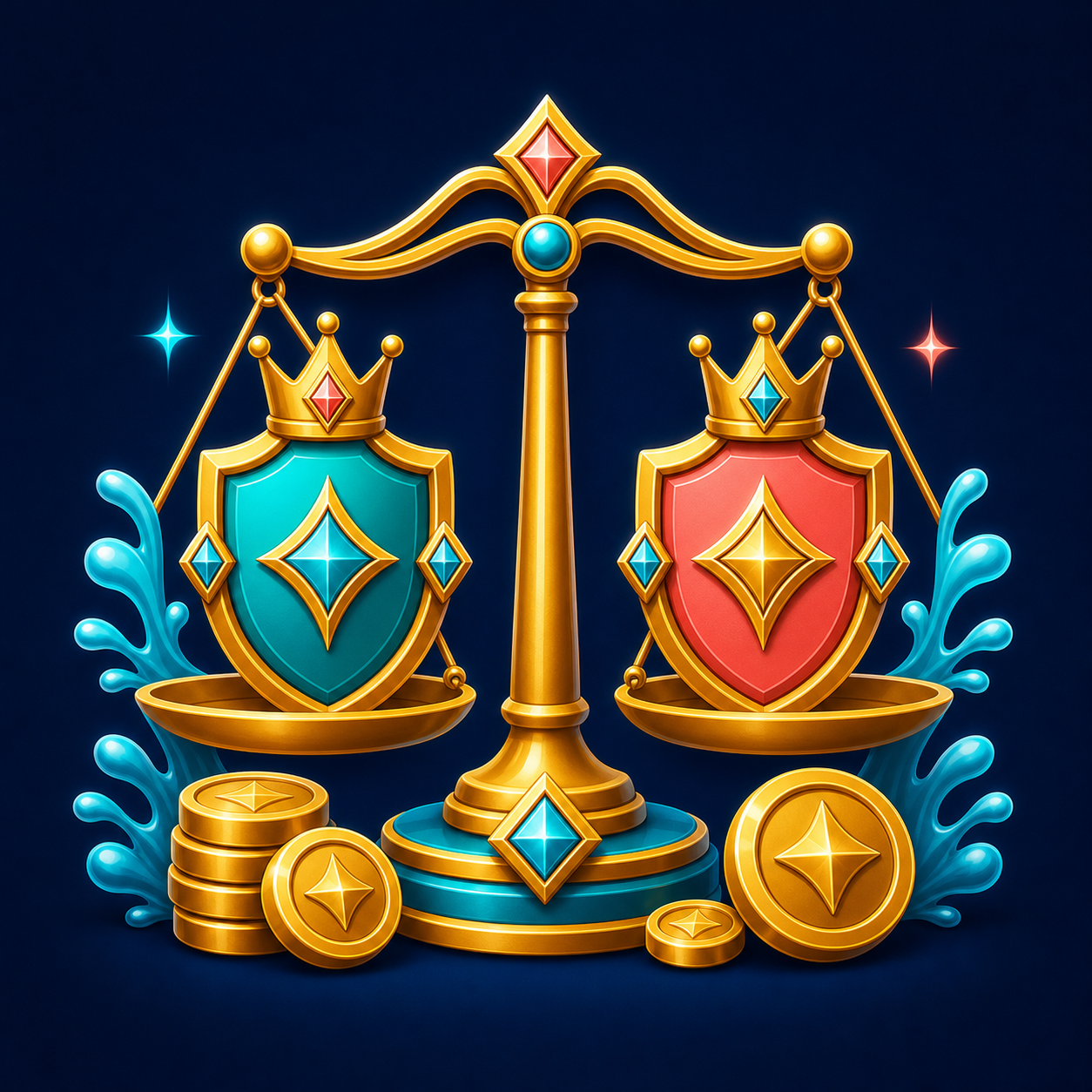 SplashCoins bonus comparison scale badge