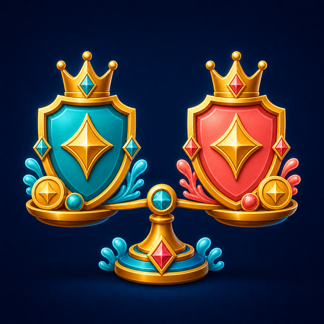 SplashCoins VIP comparison shields badge
